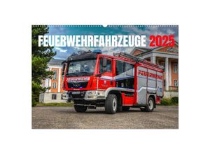 9783435036813 - Feuerwehrfahrzeuge (Wandkalender 2025 DIN A2 quer) CALVENDO Monatskalender