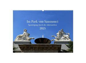 9783435036998 - Im Park von Sanssouci - Spaziergang durch die Jahreszeiten (Wandkalender 2025 DIN A2 quer) CALVENDO Monatskalender