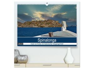 9783435037100 - Spinalonga - Insel vor Kreta mit historischer Vergangenheit (hochwertiger Premium Wandkalender 2025 DIN A2 quer) Kunstdruck in Hochglanz