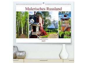 9783435037285 - Malerisches Russland - Landgut Muranowo (hochwertiger Premium Wandkalender 2025 DIN A2 quer) Kunstdruck in Hochglanz