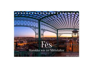 9783435037513 - Fès - Marokko wie im Mittelalter (Tischkalender 2025 DIN A5 quer) CALVENDO Monatskalender