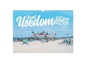 9783435037650 - Insel Usedom - Its Summer Time (Wandkalender 2025 DIN A3 quer) CALVENDO Monatskalender