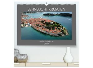 9783435037988 - SEHNSUCHT KROATIEN (hochwertiger Premium Wandkalender 2025 DIN A2 quer) Kunstdruck in Hochglanz