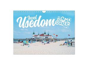 9783435038022 - Insel Usedom - Its Summer Time (Wandkalender 2025 DIN A4 quer) CALVENDO Monatskalender