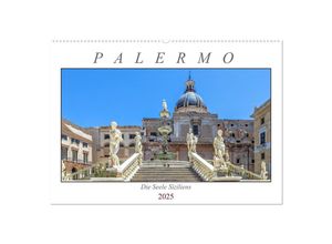 9783435038466 - Palermo - Die Seele Siziliens (Wandkalender 2025 DIN A2 quer) CALVENDO Monatskalender