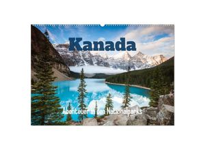 9783435038497 - Kanada - Abenteuer in den Nationalparks (Wandkalender 2025 DIN A2 quer) CALVENDO Monatskalender