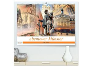 9783435038602 - Abenteuer Münster - Echt jovel! (hochwertiger Premium Wandkalender 2025 DIN A2 quer) Kunstdruck in Hochglanz