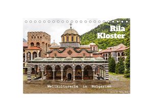 9783435038749 - Rila Kloster - Weltkulturerbe in Bulgarien (Tischkalender 2025 DIN A5 quer) CALVENDO Monatskalender