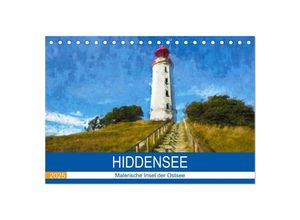 9783435039012 - Hiddensee - Malerische Insel der Ostsee (Tischkalender 2025 DIN A5 quer) CALVENDO Monatskalender