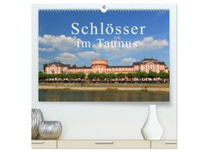 9783435039050 - Schlösser im Taunus (hochwertiger Premium Wandkalender 2025 DIN A2 quer) Kunstdruck in Hochglanz