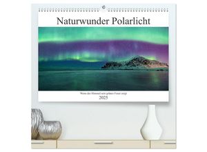 9783435039241 - Naturwunder Polarlicht (hochwertiger Premium Wandkalender 2025 DIN A2 quer) Kunstdruck in Hochglanz