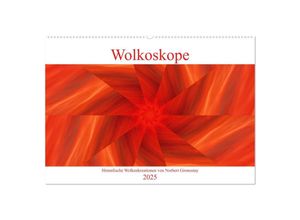 9783435039814 - Wolkoskope - Himmlische Wolkenkreationen (Wandkalender 2025 DIN A2 quer) CALVENDO Monatskalender