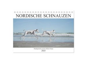 9783435040353 - Nordische Schnauzen (Tischkalender 2025 DIN A5 quer) CALVENDO Monatskalender