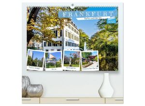 9783435040803 - Frankfurt - Parks und Gärten (hochwertiger Premium Wandkalender 2025 DIN A2 quer) Kunstdruck in Hochglanz