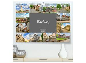 9783435041299 - Warburg Impressionen (hochwertiger Premium Wandkalender 2025 DIN A2 quer) Kunstdruck in Hochglanz