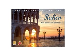 9783435041404 - Italien - Eine Reise durch Bel Paese (Tischkalender 2025 DIN A5 quer) CALVENDO Monatskalender