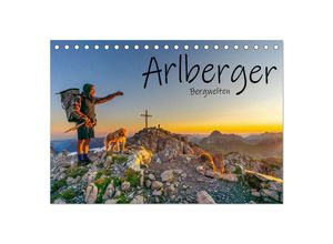 9783435042012 - Arlberger Bergwelten (Tischkalender 2025 DIN A5 quer) CALVENDO Monatskalender