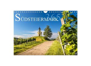 9783435042357 - Südsteiermark365 (Wandkalender 2025 DIN A4 quer) CALVENDO Monatskalender