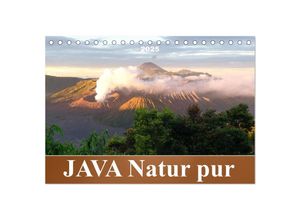 9783435042647 - JAVA Natur pur (Tischkalender 2025 DIN A5 quer) CALVENDO Monatskalender