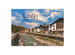 9783435042753 - Lech - magic Arlberg (Wandkalender 2025 DIN A2 quer) CALVENDO Monatskalender