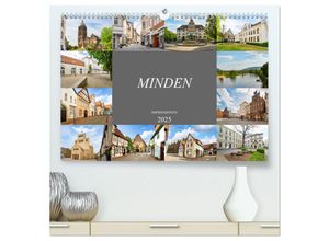 9783435042784 - Minden Impressionen (hochwertiger Premium Wandkalender 2025 DIN A2 quer) Kunstdruck in Hochglanz