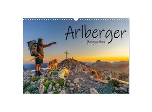 9783435042982 - Arlberger Bergwelten (Wandkalender 2025 DIN A3 quer) CALVENDO Monatskalender