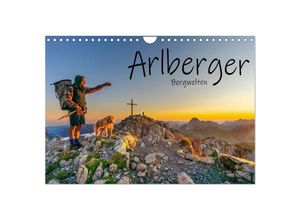 9783435043316 - Arlberger Bergwelten (Wandkalender 2025 DIN A4 quer) CALVENDO Monatskalender