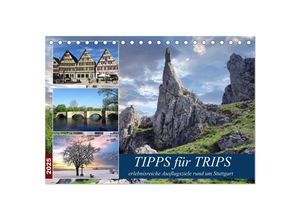 9783435043347 - Tipps für Trips (Tischkalender 2025 DIN A5 quer) CALVENDO Monatskalender