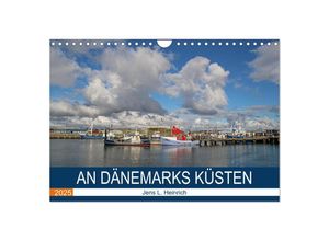 9783435043453 - An Dänemarks Küsten (Wandkalender 2025 DIN A4 quer) CALVENDO Monatskalender