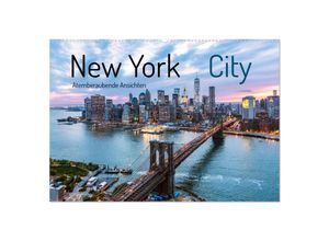 9783435043460 - New York City - Atemberaubende Ansichten (Wandkalender 2025 DIN A2 quer) CALVENDO Monatskalender