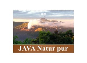 9783435043514 - JAVA Natur pur (Wandkalender 2025 DIN A3 quer) CALVENDO Monatskalender