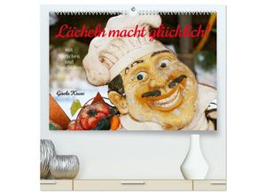 9783435043934 - Lächeln macht glücklich (hochwertiger Premium Wandkalender 2025 DIN A2 quer) Kunstdruck in Hochglanz