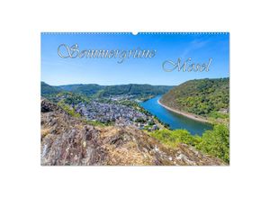 9783435043958 - Sommergrüne Mosel (Wandkalender 2025 DIN A2 quer) CALVENDO Monatskalender