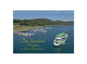 9783435044337 - Das Sauerland - Mittelgebirge im Herzen Deutschlands (Tischkalender 2025 DIN A5 quer) CALVENDO Monatskalender