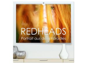 9783435044511 - REDHEADS - Portrait aus dem Paradies (hochwertiger Premium Wandkalender 2025 DIN A2 quer) Kunstdruck in Hochglanz