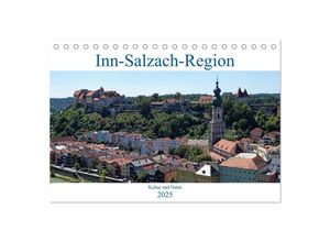 9783435044603 - Inn-Salzach-Region - Kultur und Natur (Tischkalender 2025 DIN A5 quer) CALVENDO Monatskalender