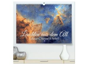 9783435044788 - Galaxien Sterne und Nebel Leuchten aus dem All (hochwertiger Premium Wandkalender 2025 DIN A2 quer) Kunstdruck in Hochglanz