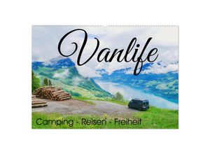 9783435044801 - Vanlife  Camping - Freiheit - Reisen (Wandkalender 2025 DIN A2 quer) CALVENDO Monatskalender