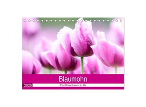 9783435044887 - Blaumohn - Ein Blütentraum in lila (Tischkalender 2025 DIN A5 quer) CALVENDO Monatskalender