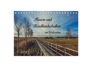 9783435045150 - Moor und Riedlandschaften im Südwesten (Tischkalender 2025 DIN A5 quer) CALVENDO Monatskalender