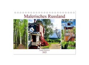 9783435045433 - Malerisches Russland - Landgut Muranowo (Tischkalender 2025 DIN A5 quer) CALVENDO Monatskalender