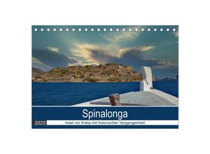 9783435045501 - Spinalonga - Insel vor Kreta mit historischer Vergangenheit (Tischkalender 2025 DIN A5 quer) CALVENDO Monatskalender