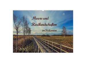 9783435045587 - Moor und Riedlandschaften im Südwesten (Wandkalender 2025 DIN A2 quer) CALVENDO Monatskalender