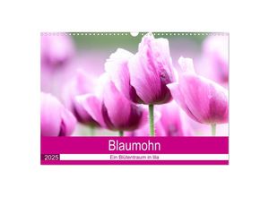 9783435045693 - Blaumohn - Ein Blütentraum in lila (Wandkalender 2025 DIN A3 quer) CALVENDO Monatskalender