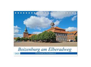 9783435045921 - Boizenburg an der Elbe - Fliesenstadt im Dreiländereck (Tischkalender 2025 DIN A5 quer) CALVENDO Monatskalender