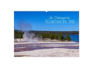 9783435045945 - Im Farbenspiel des Yellowstone Natl Park (Wandkalender 2025 DIN A2 quer) CALVENDO Monatskalender