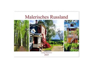 9783435046096 - Malerisches Russland - Landgut Muranowo (Wandkalender 2025 DIN A2 quer) CALVENDO Monatskalender