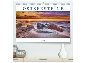 9783435046119 - Ostseesteine (hochwertiger Premium Wandkalender 2025 DIN A2 quer) Kunstdruck in Hochglanz