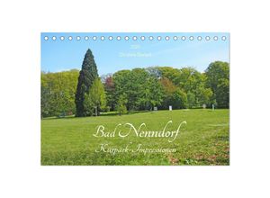 9783435046843 - Bad Nenndorf Kurpark-Impressionen (Tischkalender 2025 DIN A5 quer) CALVENDO Monatskalender