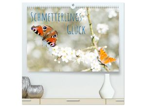 9783435047253 - Schmetterlings-Glück (hochwertiger Premium Wandkalender 2025 DIN A2 quer) Kunstdruck in Hochglanz